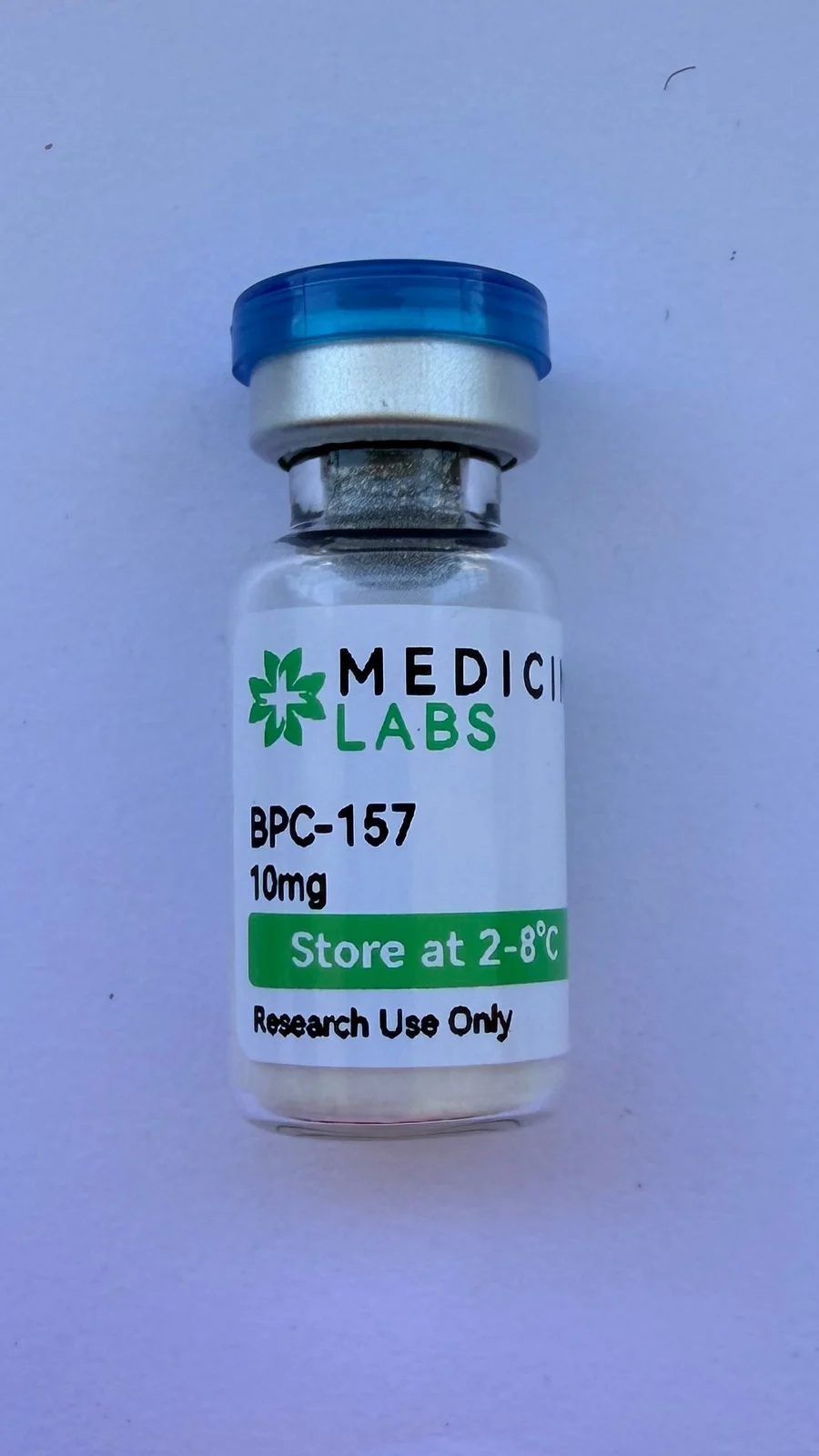 BPC-157 10mg research vial, product photo