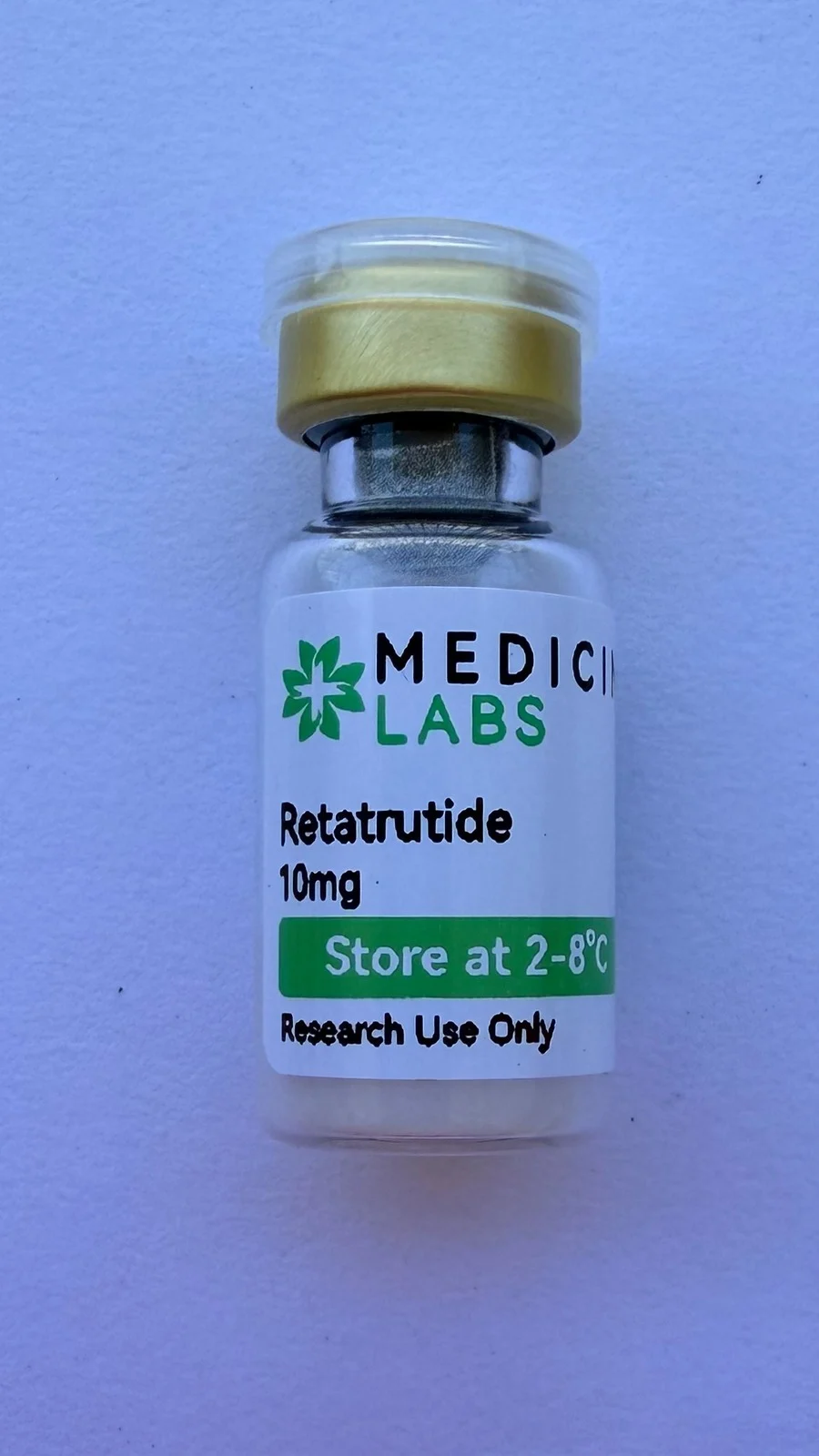 LP3-R 10mg research vial, product photo