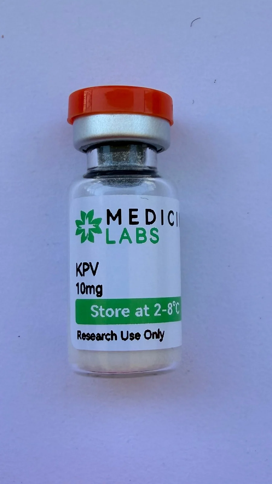 KPV research vial, product photo