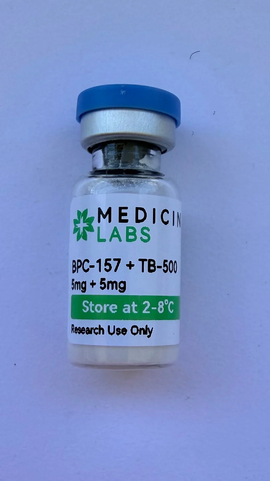 WOLVERINE Blend 5mg-5mg research vial, product photo