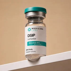 DSIP research peptide vial