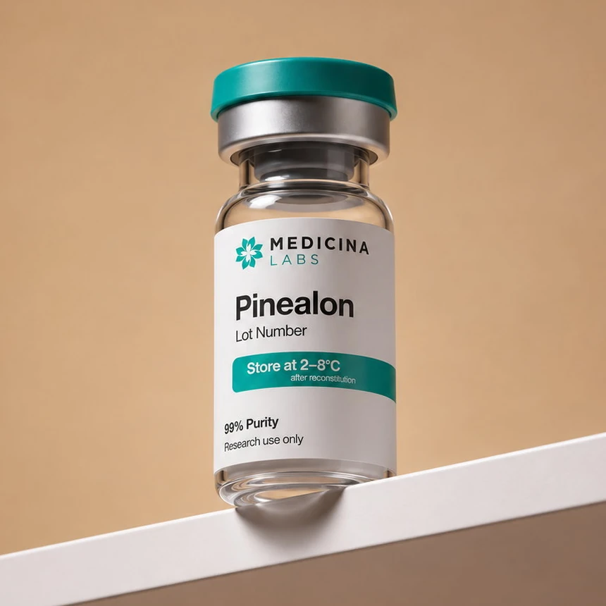 Pinealon research peptide vial