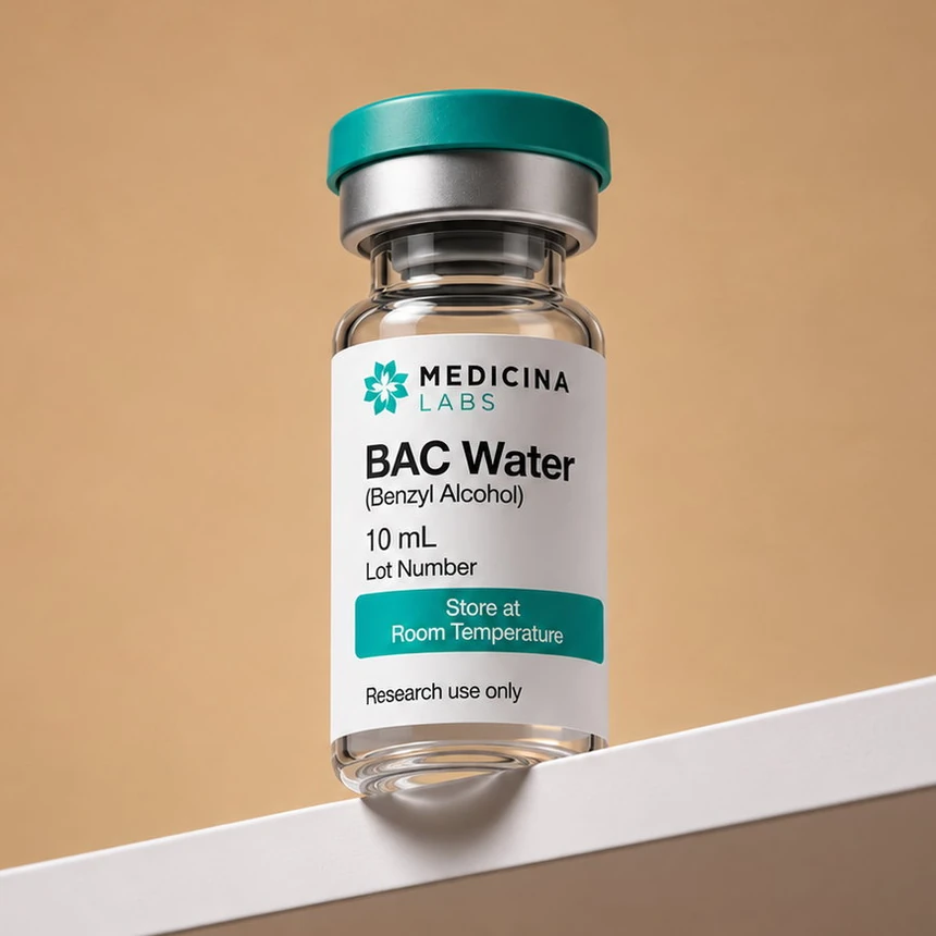 Research Water research peptide vial