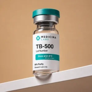 TB-500 research peptide vial