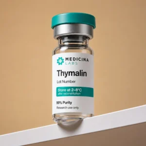 Thymalin research peptide vial