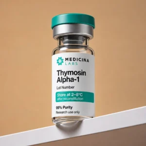 Thymosin Alpha-1 research peptide vial